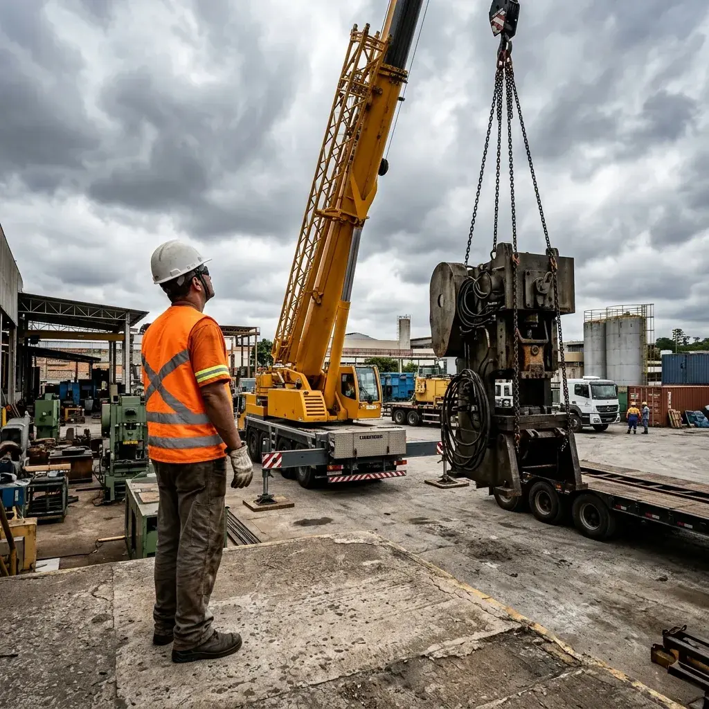 Serviço de Içamento e Remoção Industrial em Curitiba: Soluções Integradas