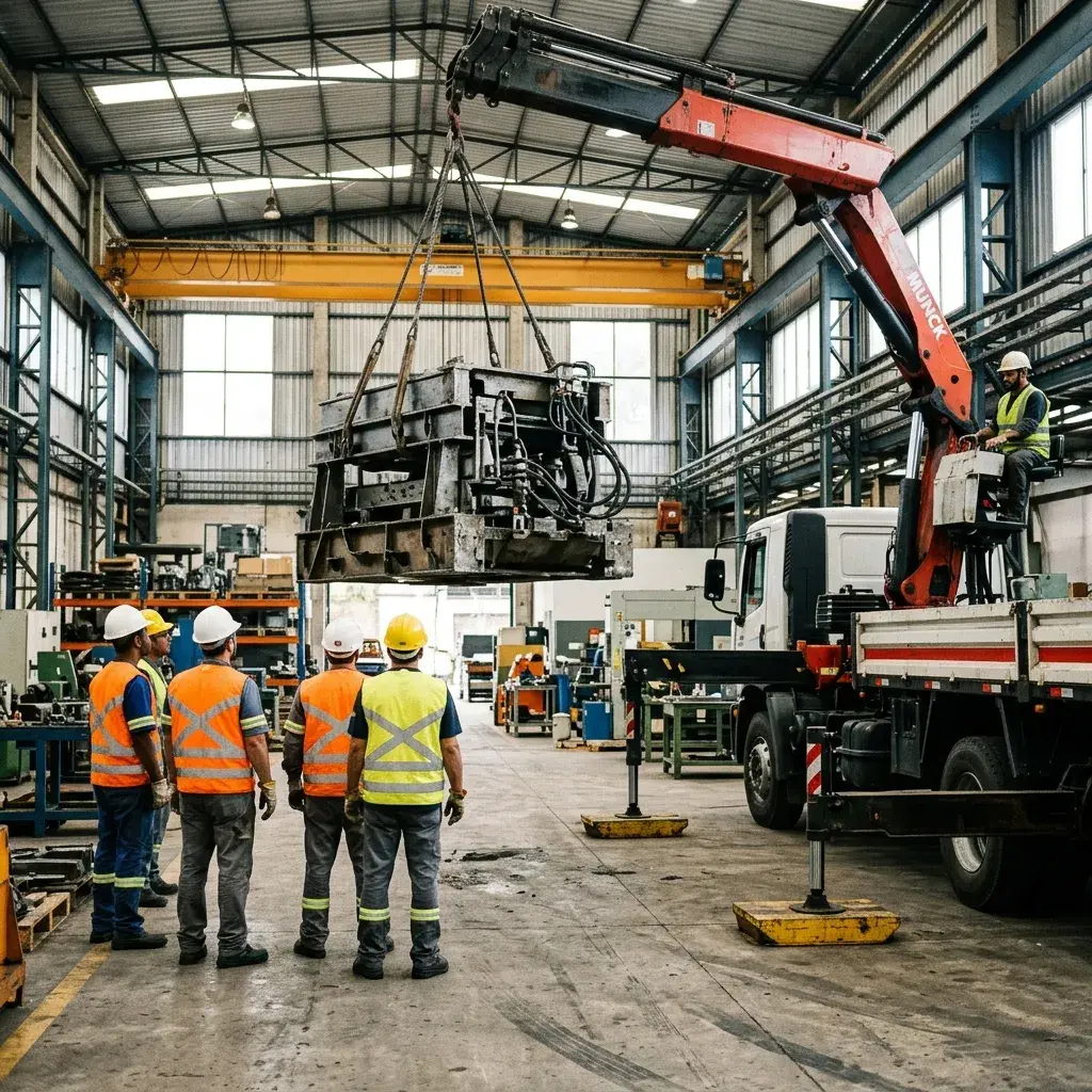 Mudança de Layout Industrial em Curitiba: Planejamento e Execução com Segurança