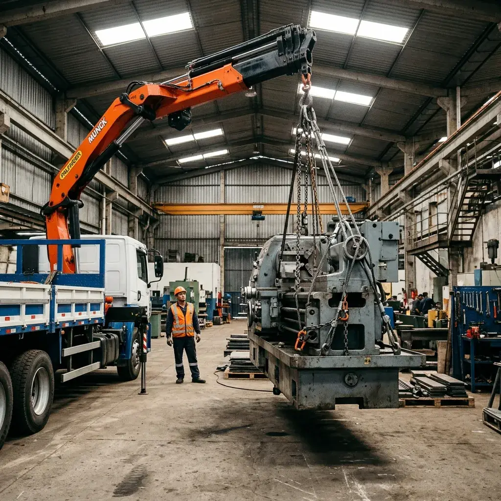 Remoção Industrial em Curitiba e Região Metropolitana: Máquinas e Equipamentos Pesados